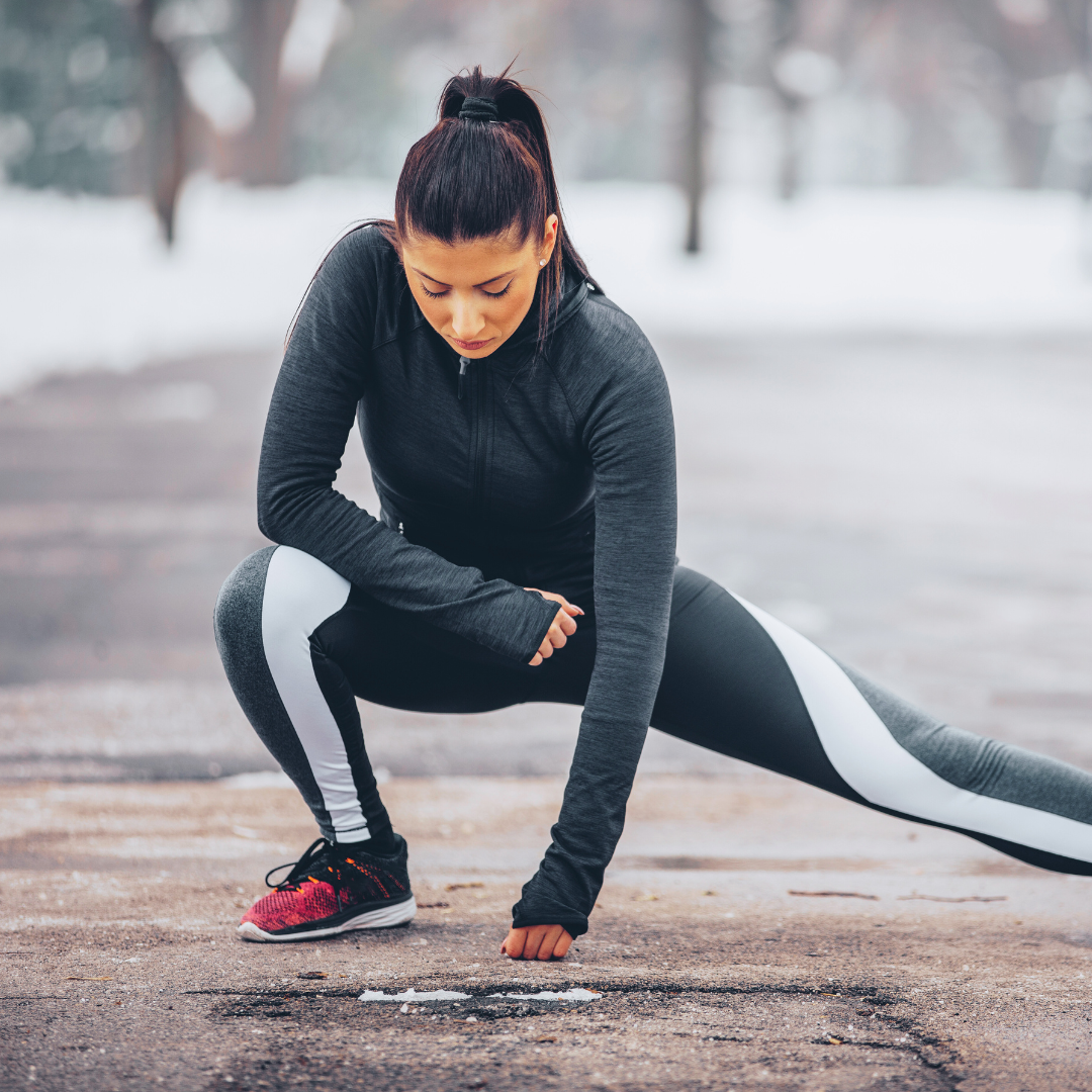 woman exercising